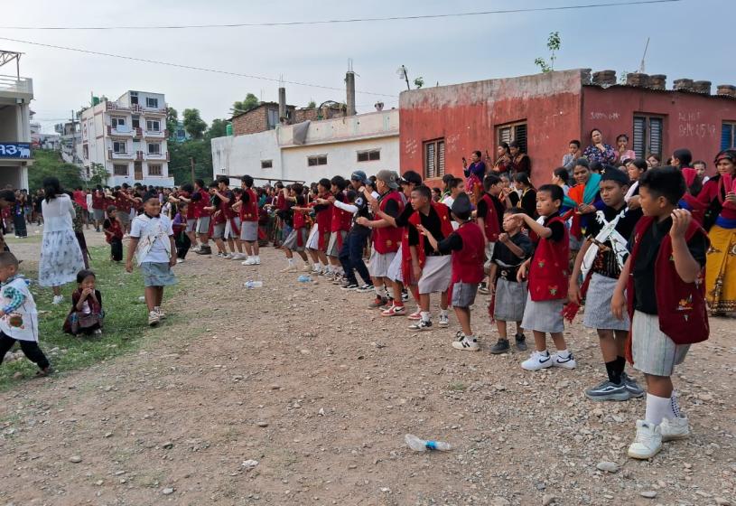 दाङमा मगर समुदायको ‘भूमे पर्व’को उल्लास